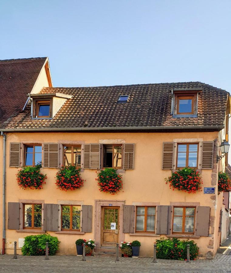 Apartmán Chez Laurette A Bergheim Exteriér fotografie